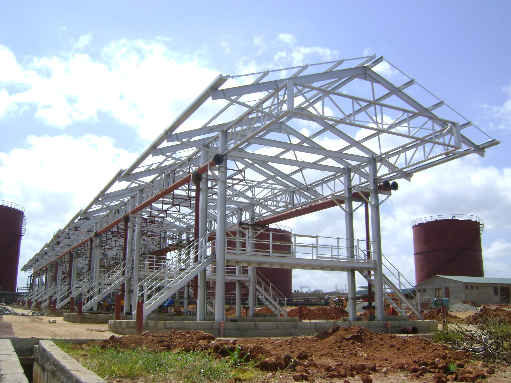 Petroleum Depot Station in Machakos, Kenya