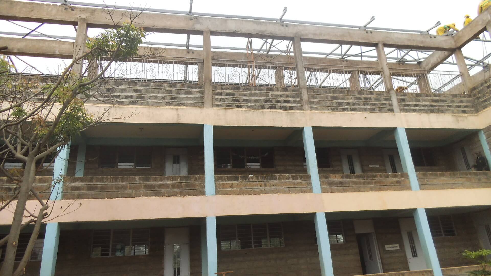 School shed in Kapsabet ,Kenya