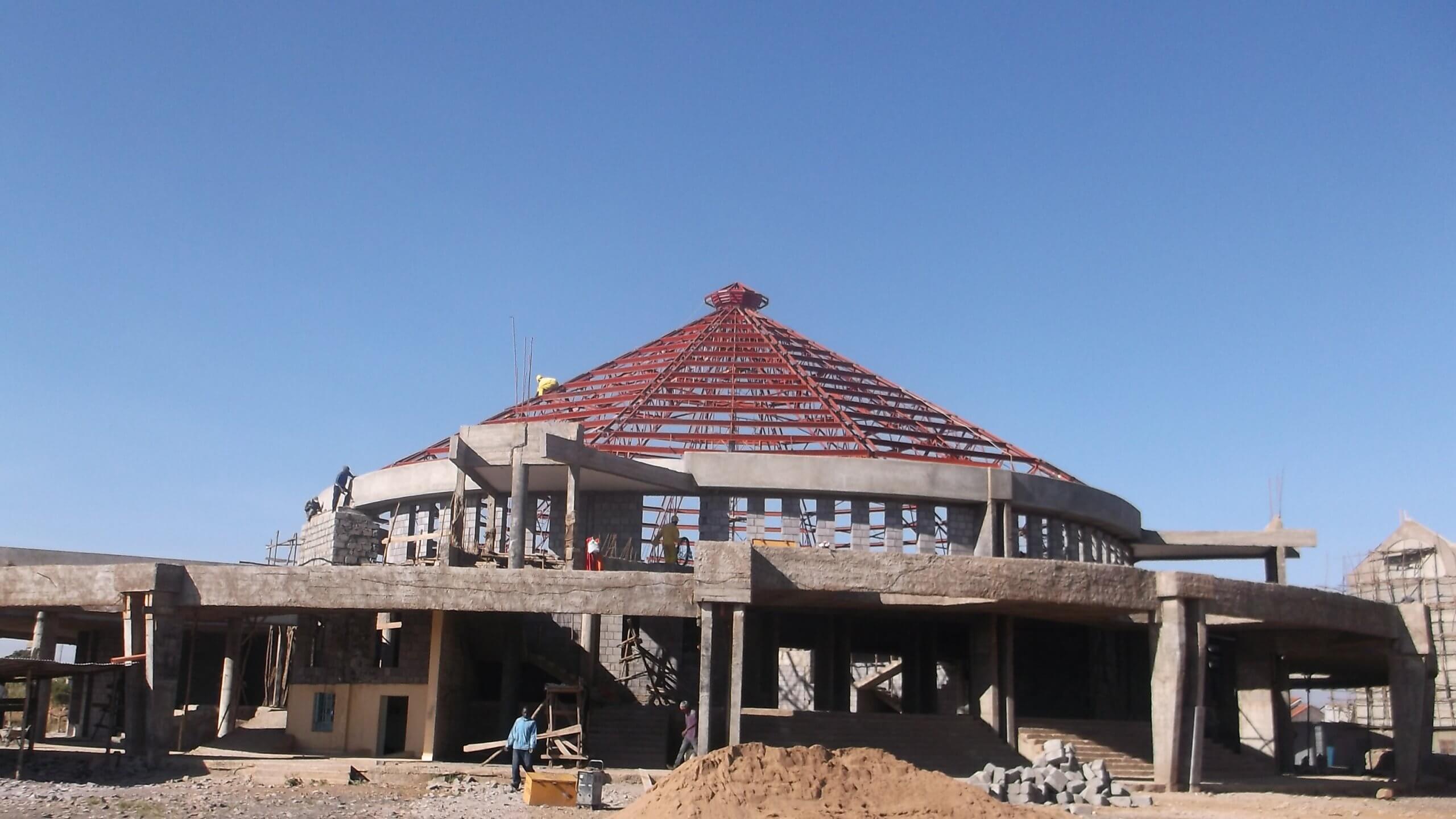 Church Roof Structure Kenya