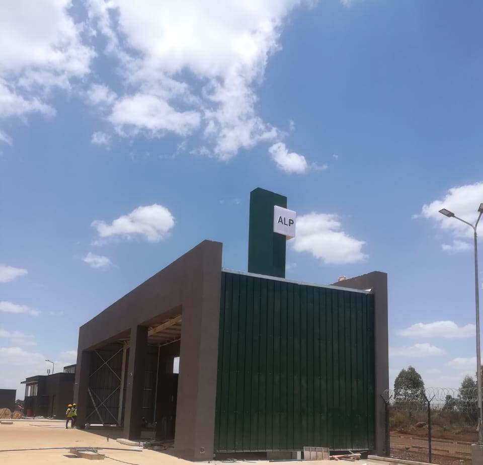 Gatehouse in Nairobi