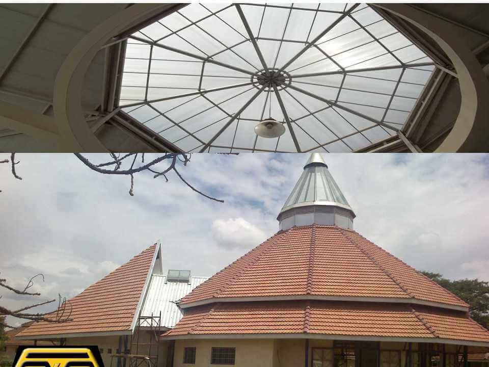 Church Roof Structure Kenya